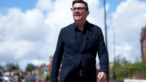 Burnham vor Ernennung zum britischen Premierminister