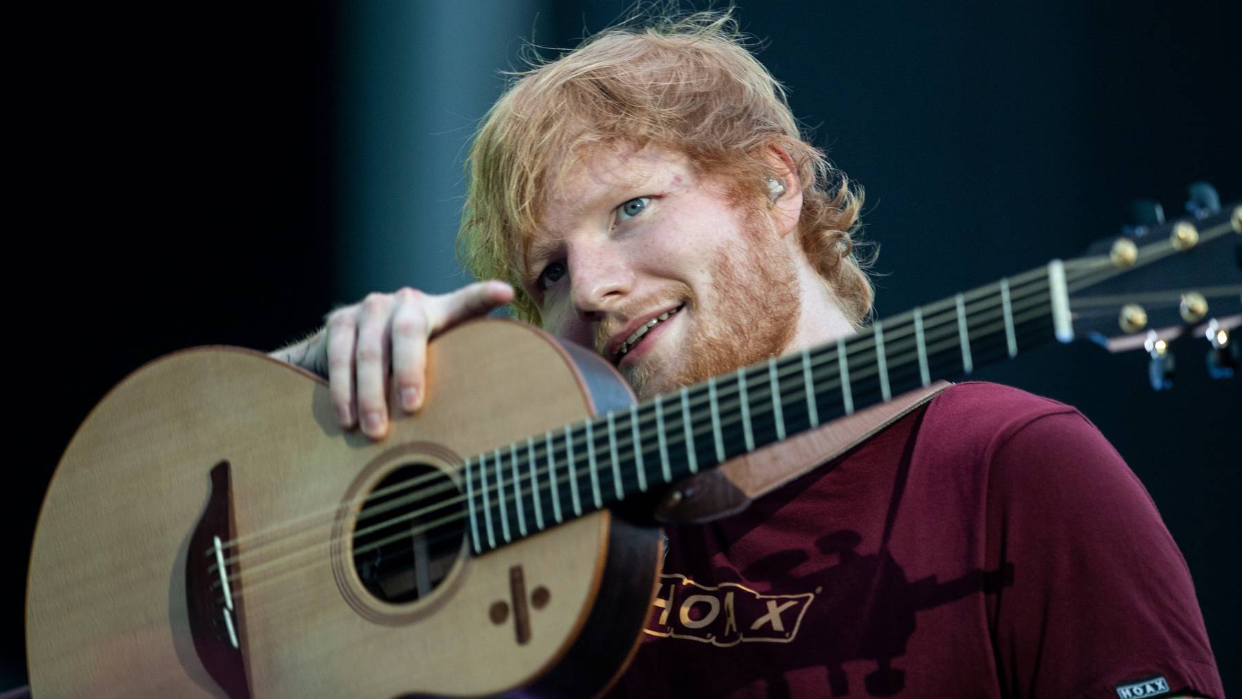 In ziemlich genau einem Jahr tritt Ed Sheeran wieder in der Schweiz auf. (Archivbild)