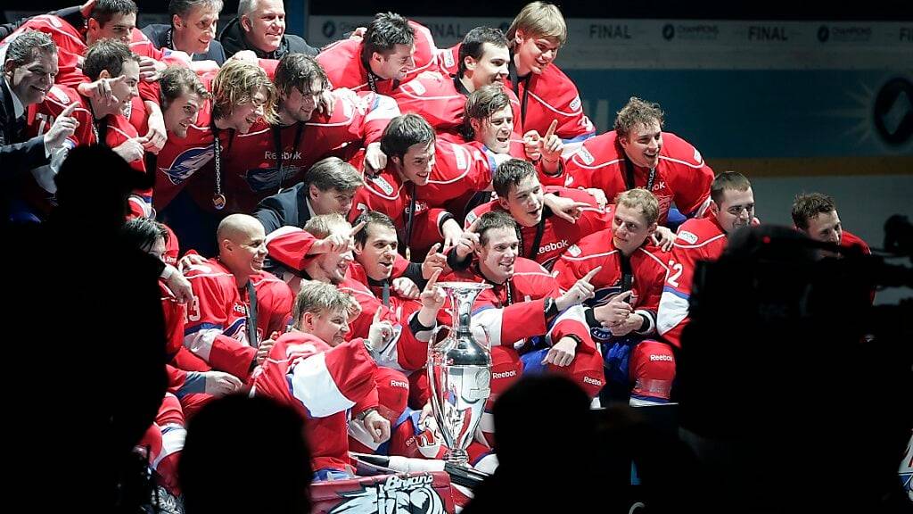 Die ZSC Lions gewannen die Champions Hockey League 2009 in Rapperswil mit einem Finalerfolg über Metallurg Magnitogorsk