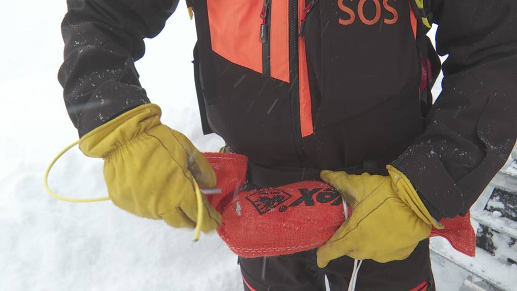 Nach Wintereinbruch: Lawinensprengung in Sörenberg