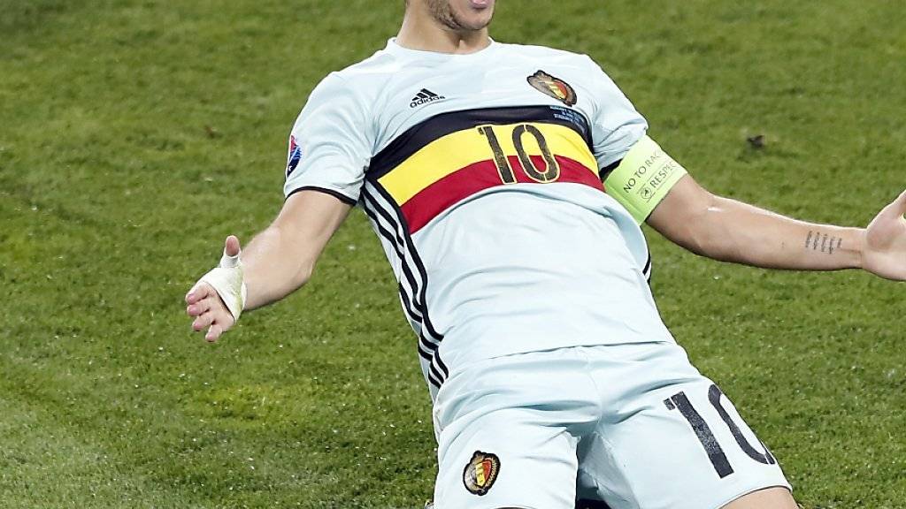 Dreh- und Angelpunkt im belgischen Team: Eden Hazard