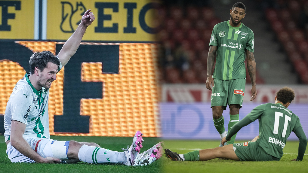 So lange fallen die verletzten Spieler beim FC St.Gallen aus