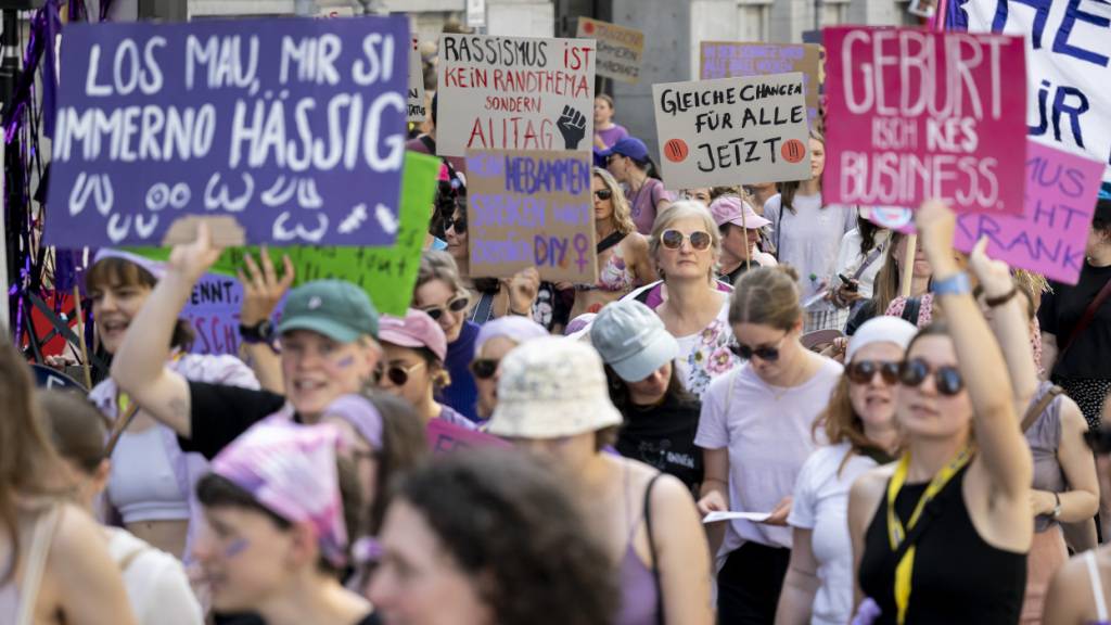 Dir Kundgebung stand unter dem Motto «United in Resistance - Vereint im Widerstand».