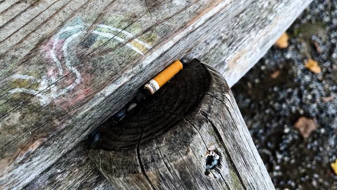 «Bin erschrocken»: So viele Zigarettenstummel liegen auf Berner Spielplätzen