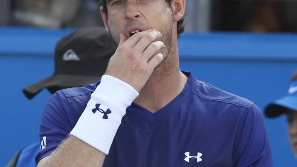 Wimbledon-Vorbereitung mit Problemen: Andy Murray