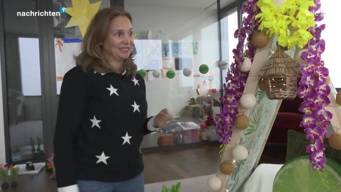 Zugerinnen begeistert mit Kinderzelten Cristiano Ronaldos Freundin