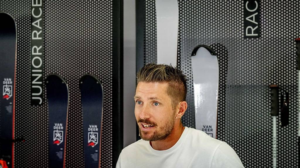 Marcel Hirscher spricht im Juli 2024 im niederländischen Zoetermeer über seine Comeback-Pläne