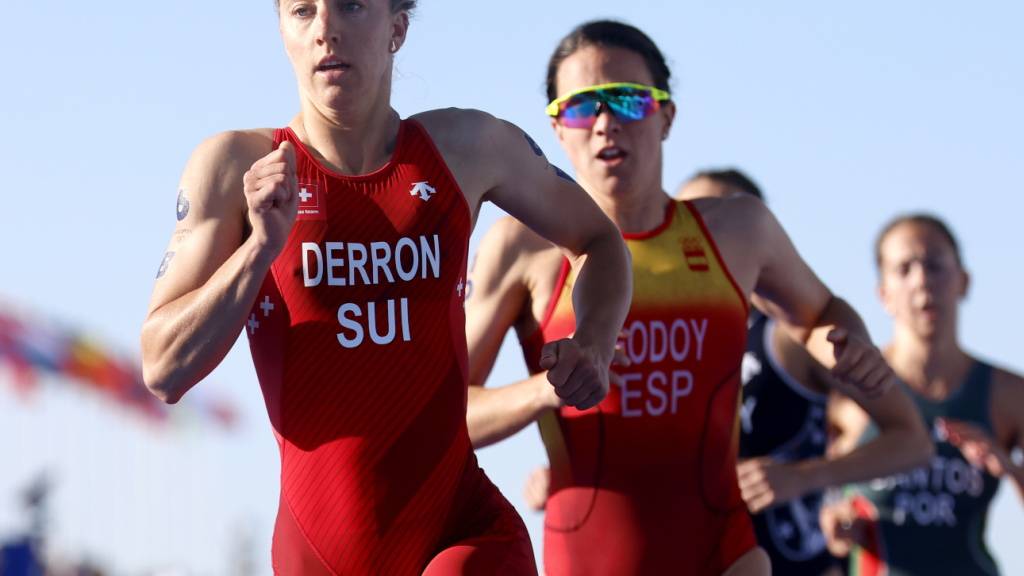 Julie Derron zeigt an der Ironman-WM ihre Laufstärke (Archivbild)
