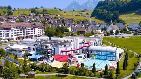Der Swiss Holiday Park in Morschach bietet Spass für die ganze Familie.