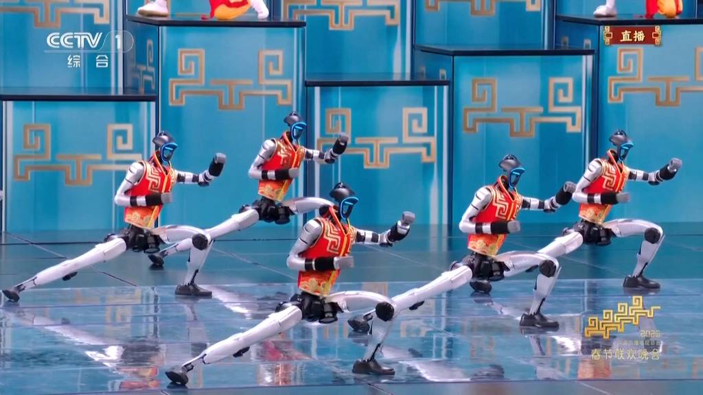 Kung-Fu-Roboter stehlen bei chinesischer Neujahrsgala allen die Show