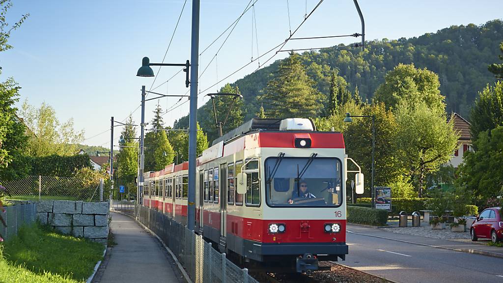 Pendelzug der Waldenburgerbahn im Baselbiet. (Archivbild)