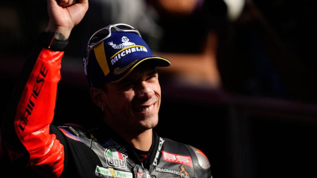 Der Italiener Marco Bezzecchi  war auch in Valencia der Schnellste