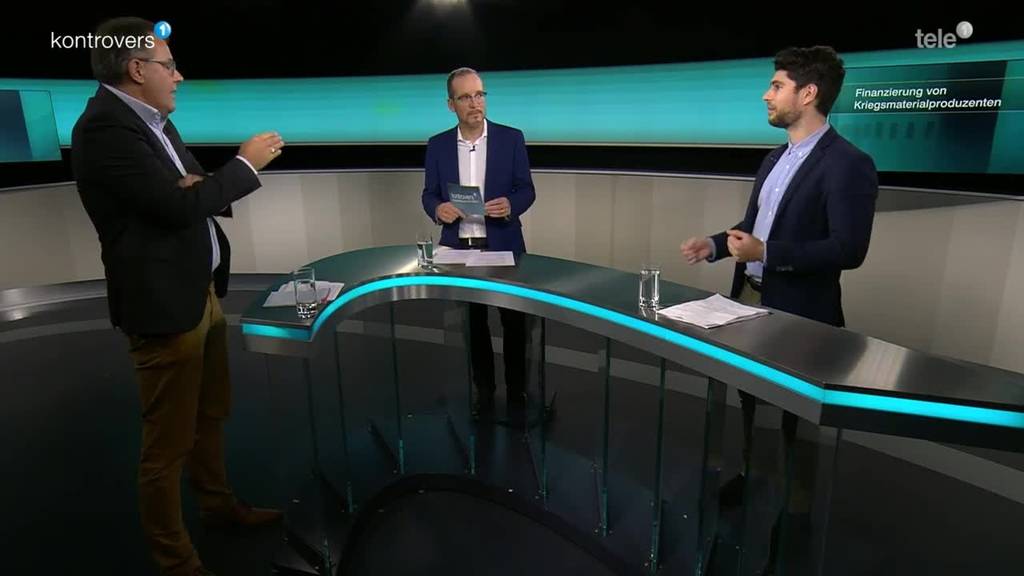 Kontrovers: Diskussion zur Kriegsmaterial-Initiative
