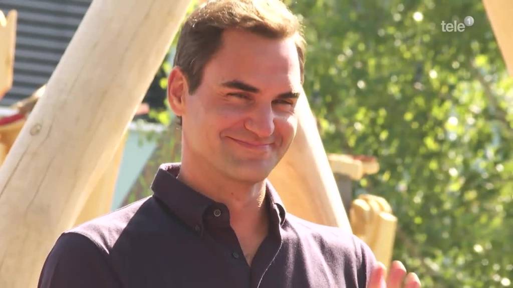 Federer eröffnet Spielplatz