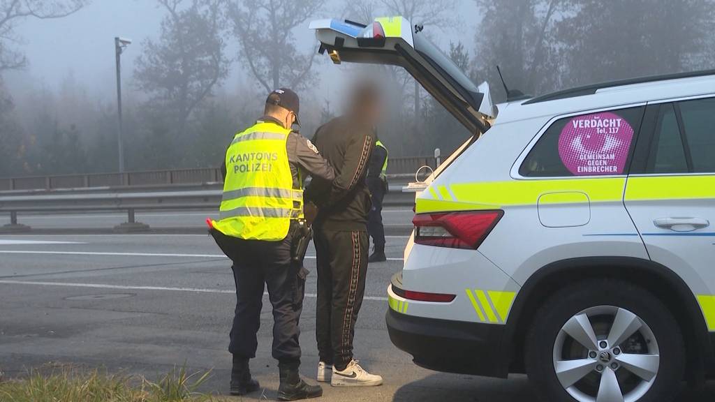 Kantonspolizei Solothurn nimmt bei Grosskontrolle eine Person fest