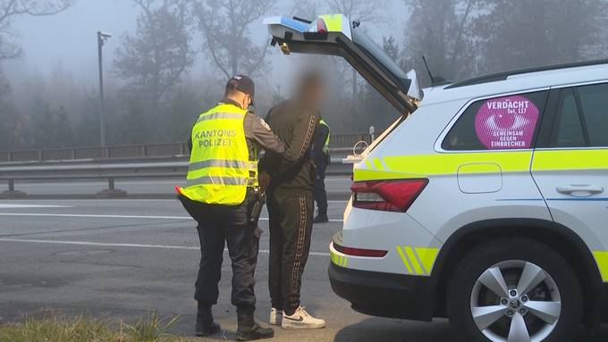 Kantonspolizei Solothurn nimmt bei Grosskontrolle eine Person fest