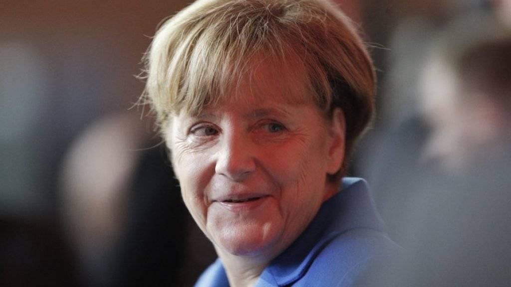 Bald gibt es Angela Merkels wie Sand am Meer: Schon wieder haben Flüchtlinge in Deutschland ihr Baby nach der Kanzlerin benannt (Archiv)