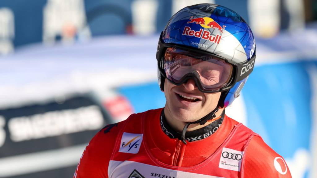 Für einmal kein Siegerlächeln in Alta Badia: Marco Odermatt muss sich auf der Piste Gran Risa mit Platz 6 begnügen