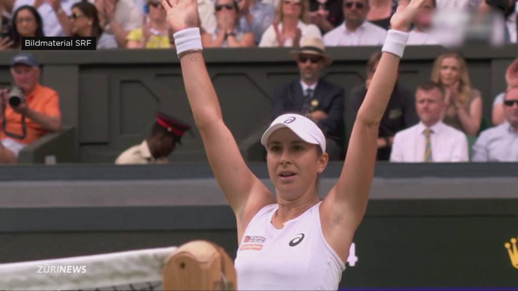 Belinda Bencic steht im Wimbledon-Halbfinal 