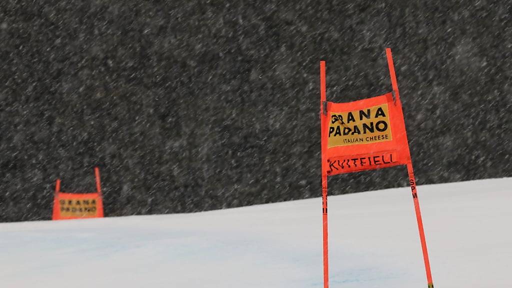 Die Wetterbedingungen liessen in Kvitfjell auch am Freitag kein Abfahrts-Training zu