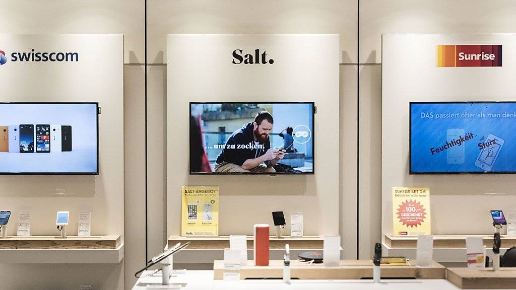 Salt fliegt raus: Bisher hat Mobilezone in seinen Shops unter anderen Produkte des Telekomanbieters Salt verkauft. Damit ist nun Schluss.