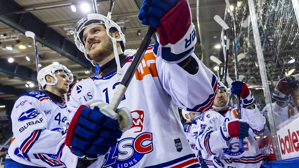 Weiter kaum zu stoppen: Yannick Zehnder und seine Teamkollegen von den ZSC Lions