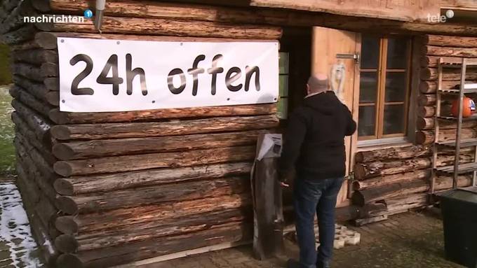 Hofladen in Zell ausgeräumt
