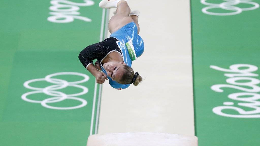 Giulia Steingruber schraubte sich am Sprung zu Olympia-Bronze
