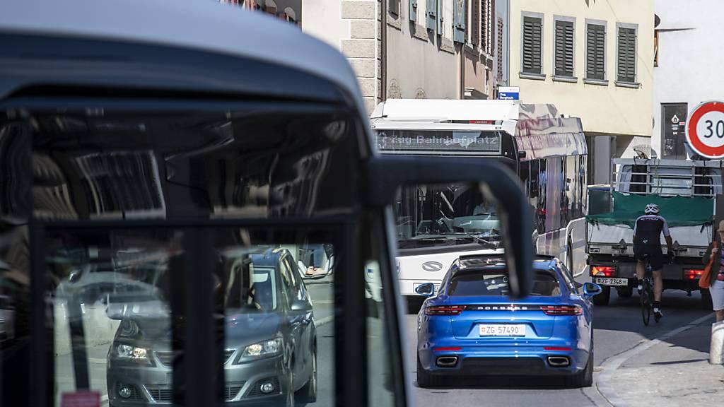 Die Busse der Zugerland Verkehrsbetriebe transportierten im Jahr 2024 insgesamt 20,4 Millionen Fahrgäste. (Archivbild)