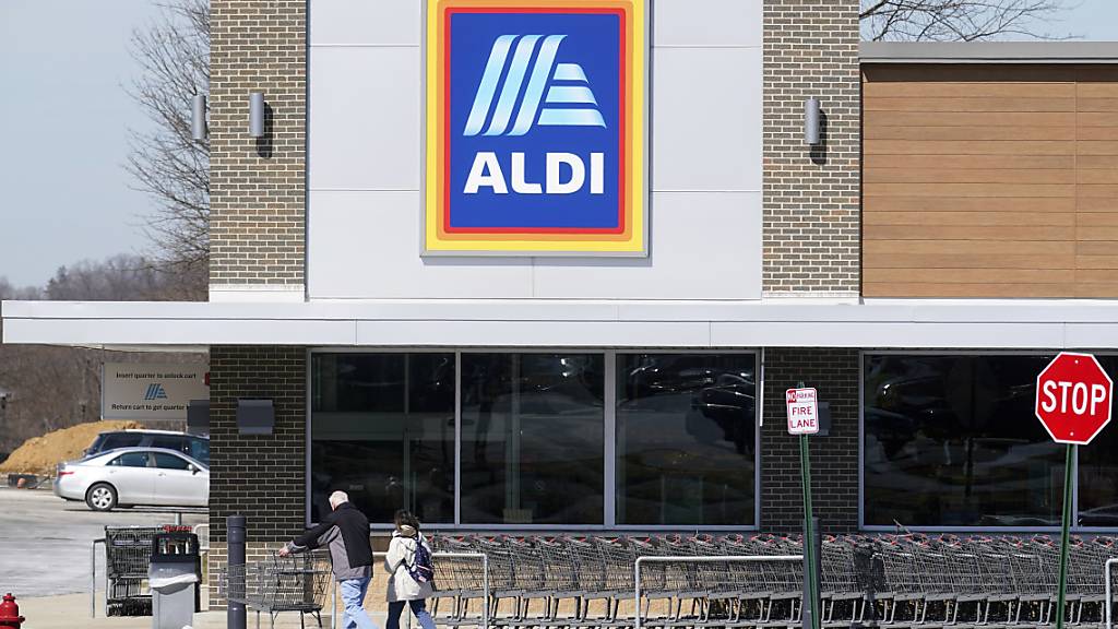 Aldi will in den USA weiter expandieren - im ild ein Supermarkt in Bensalem, Pennsylvania. (Archivbild)