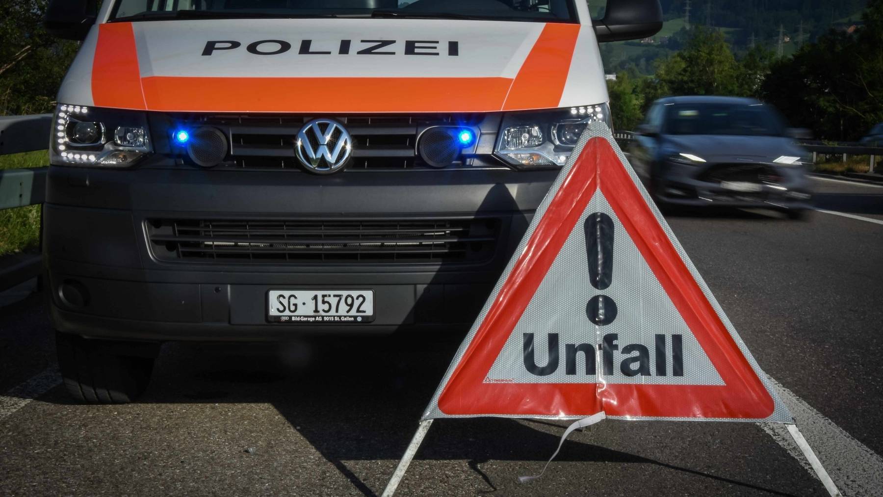 In Pfäfers stirbt ein 37-Jähriger Mann bei einem Unfall mit dem Rennvelo.