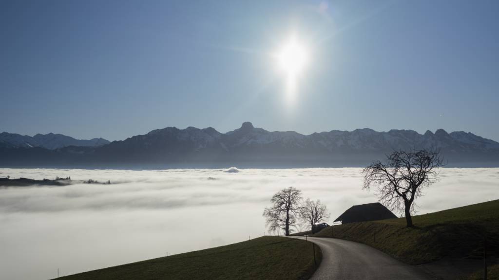 Wer im Dezember die Sonne suchte, musste in die Höhe gehen. (Archivbild)