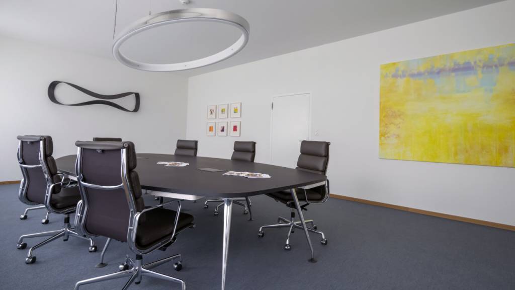 Im Sitzungszimmer des Baselbieter Regierungsrats in Liestal hat sich die Decke gelöst. (Archivbild)