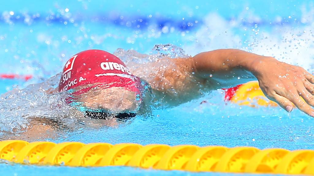 Wie vor zwei Jahren EM-Silber über 200 m Crawl: Antonio Djakovic