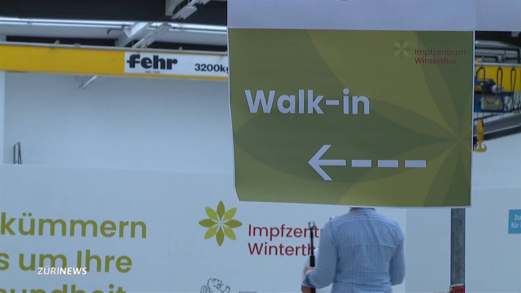 Winterthur öffnet «Walk-in» Impfzentrum