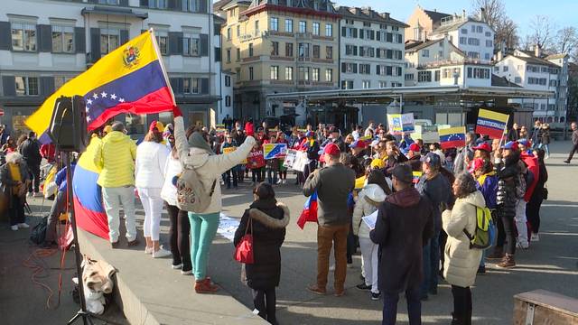 Venezuela-Demo nun auch in Zürich