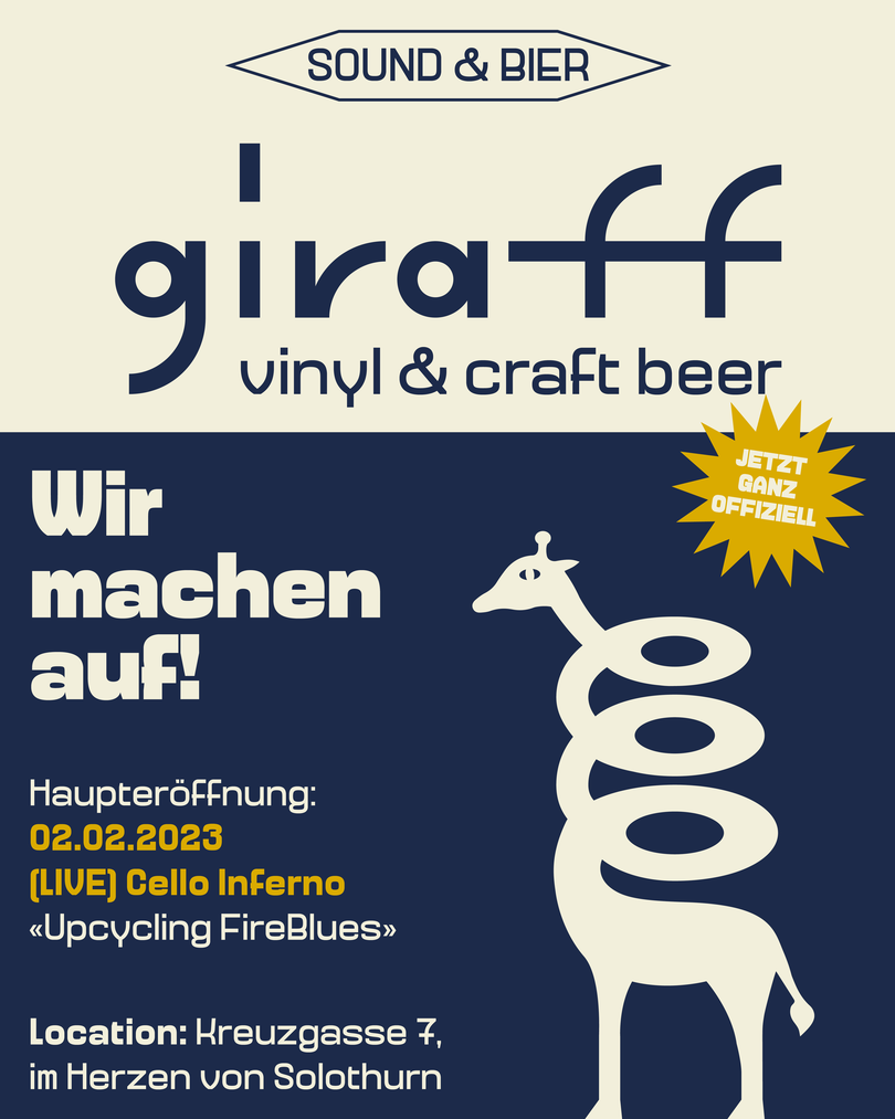 Bar giraff Solothurn Flyer