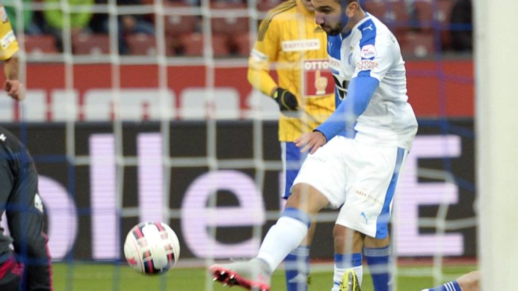 Munas Dabbur erzielt das 1:0 gegen Luzern
