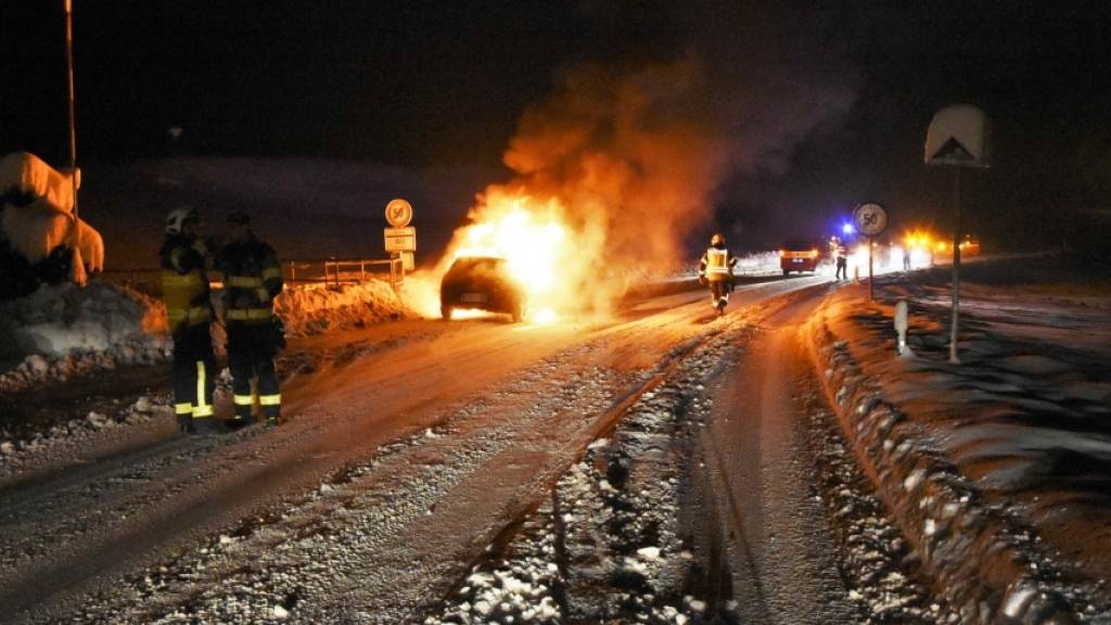 Autobrand geht glimpflich aus