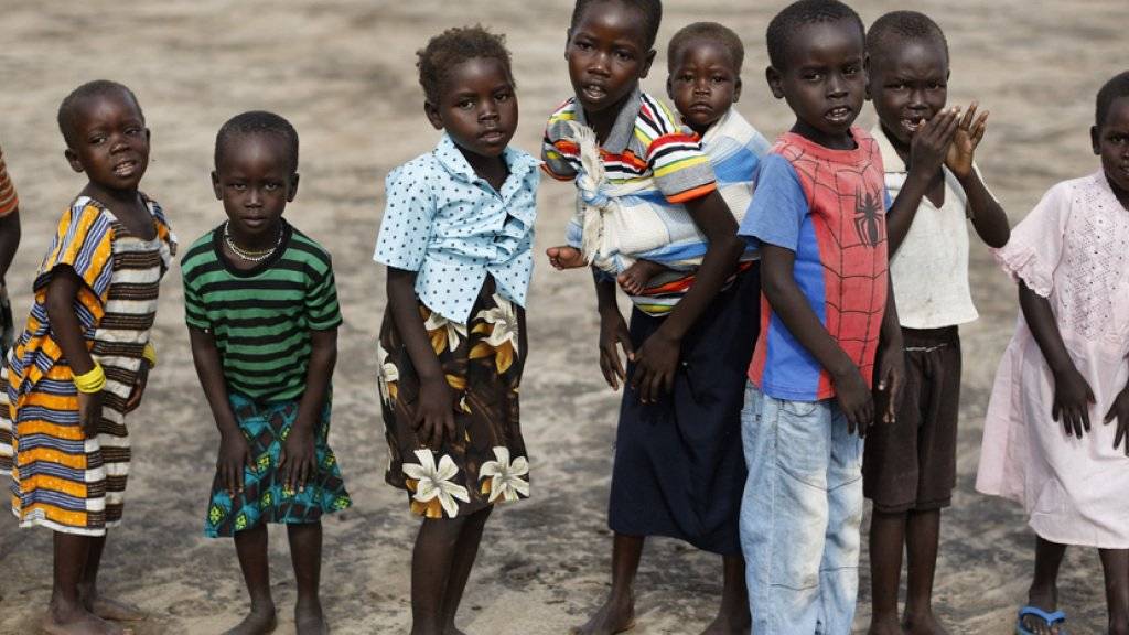 Flüchtlingskinder aus dem Südsudan in Uganda. (Archivbild)
