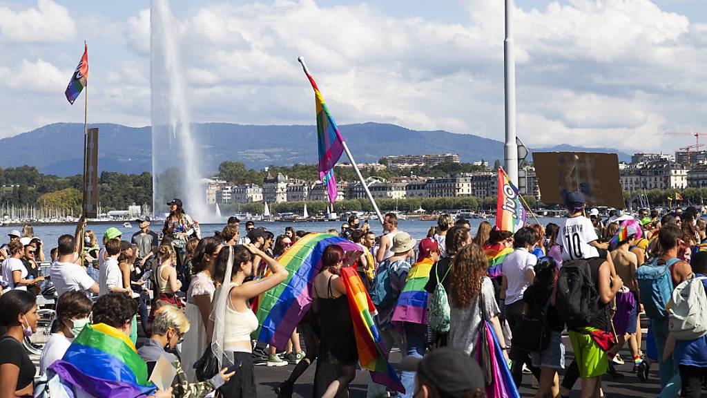 Tausende feiern an der «Pride» in Genf die Vielfalt