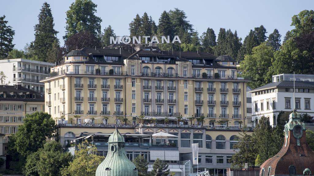 Zimmer, die aktuell noch frei sind, will das Hotel Montana in Luzern vorsorglich für die Teilnehmenden der Ukraine-Friedenskonferenz reservieren.