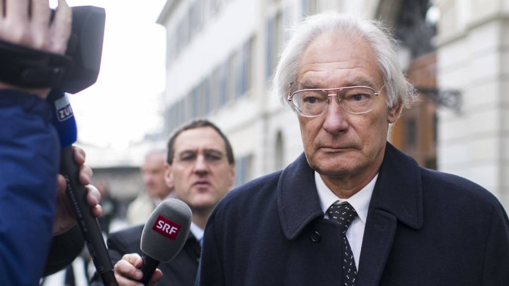 Das Bundesgericht lehnte seine Beschwerde ab: Rolf Erb nach der Urteilsverkündung des Zürcher Obergerichts am 15. Januar 2014. (Archiv)