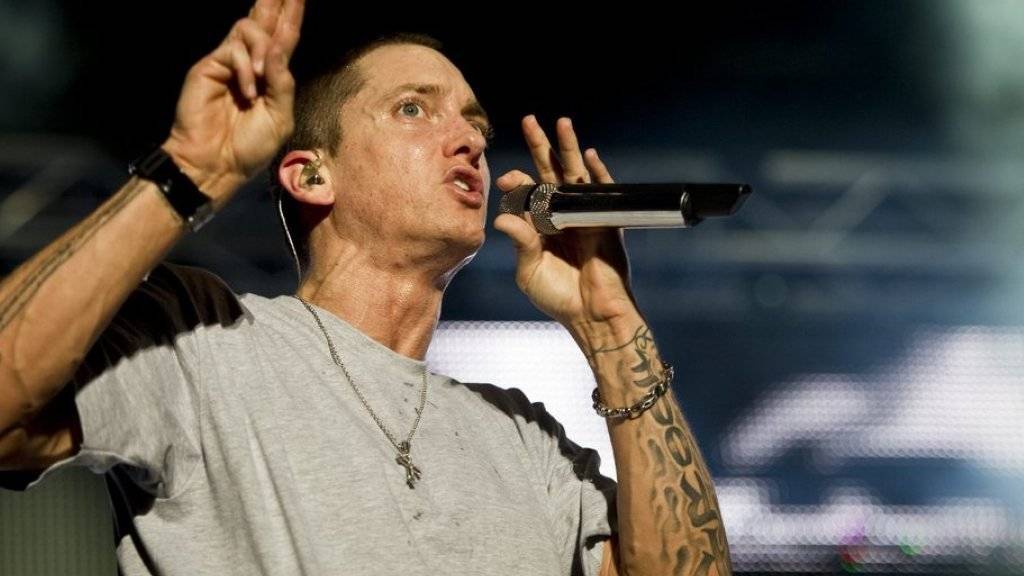 Eminem bekundet seine Trauer über den Tod von Regisseur Curtis Hanson. Der Rapper drehte vor 14 Jahren mit Hanson den Film «8 Mile». (Archivbild)