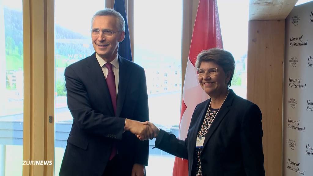 Bundesrätin Viola Amherd trifft NATO-Chef