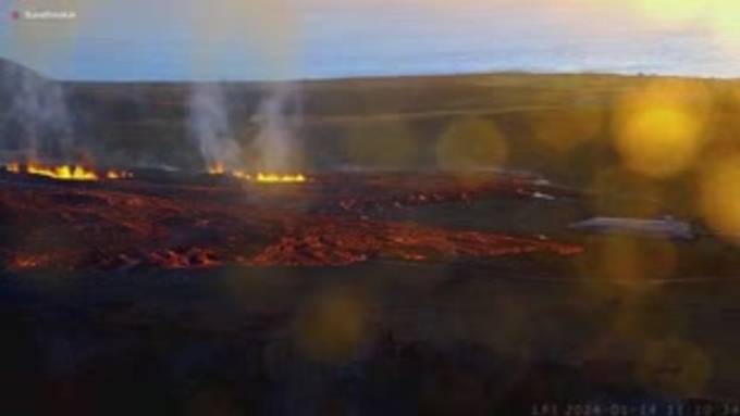 Island erlebt zweiten Vulkanausbruch innert vier Wochen