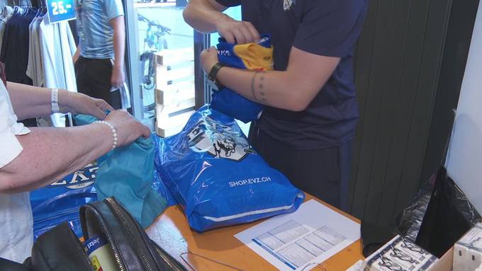 EVZ räumt sein Fanshop-Lager