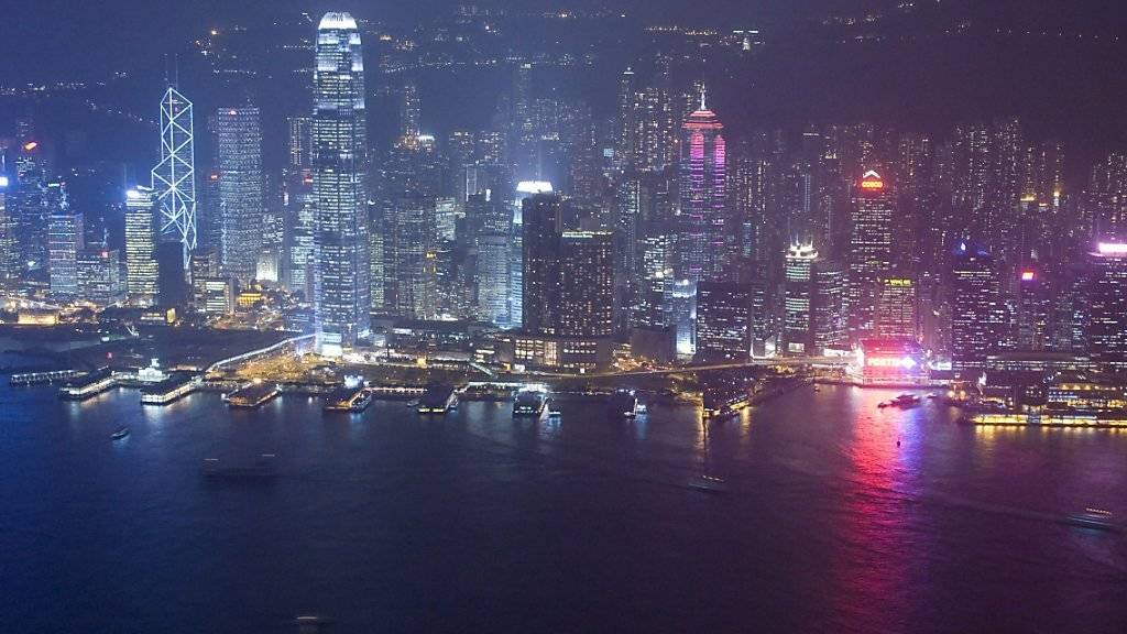 In Hongkong ist der Immobilienmarkt besonders stark überbewertet. (Archivbild)