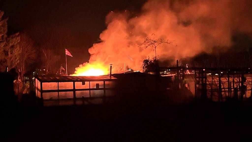 «Eine Katastrophe»: Brand durch Räucherofen schockt Schrebergärtner
