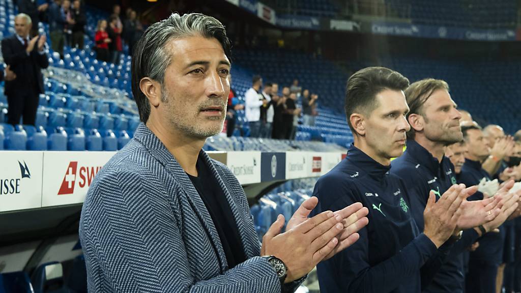 Murat Yakin kann in seinem ersten Spiel als Schweizer Nationaltrainer einen Sieg bejubeln